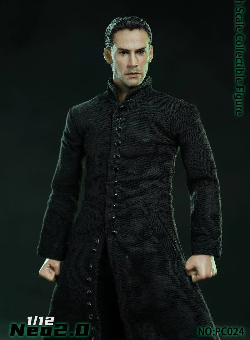 PCTOYS  PC024 1/12 Men Soldier Keanu Reeves Hacker Handsome Killer Empire Agent 6" Action Figure Body Toys