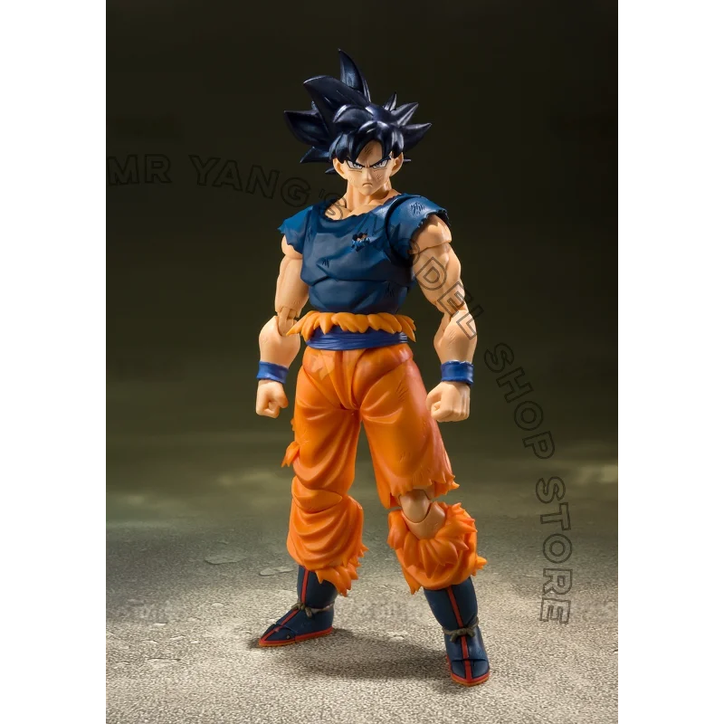 Bandai SHF Dragon Ball Super Ultra Instinct Sign Son Goku Toy Figure, Gift, Collectible, in Stock
