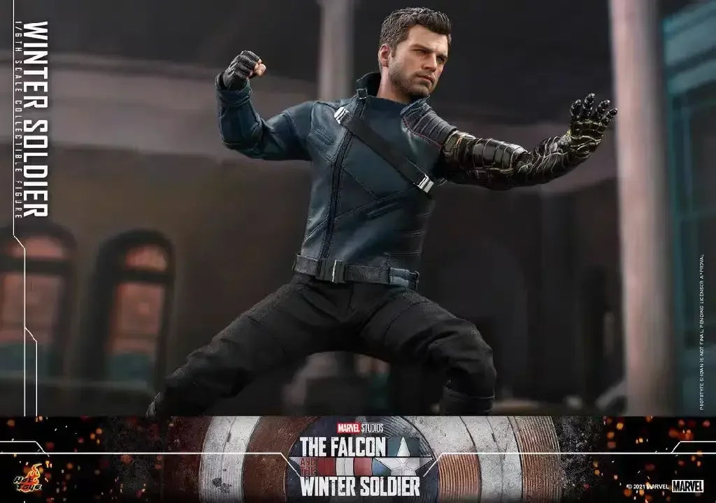 【MT】Hot Toys TMS039 Marvel "The Falcon and The Winter Soldier" Bucky The Winter Soldier 1:6 Scale Collectible Doll Movable Model