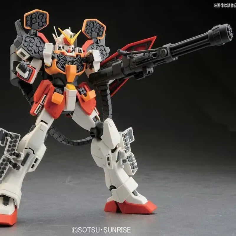 Original Bandai Gundam Anime Figure MG 1/100 Report Gundam Wing Endless Waltz XXXG-01H2 Arms Cusutom Effects Action Figure Toys
