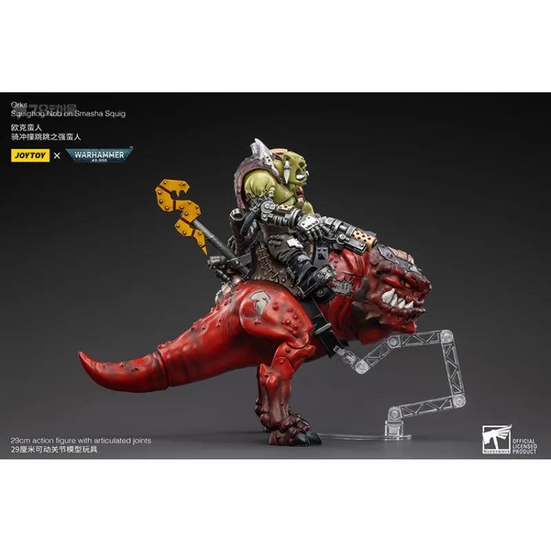 JOYTOY Genuine JOYTOY X Warhammer 40K Series Heresy! Ouke Man Is A Strong Barbarian Who Rides, Collides and Jumps 1/18 Collect
