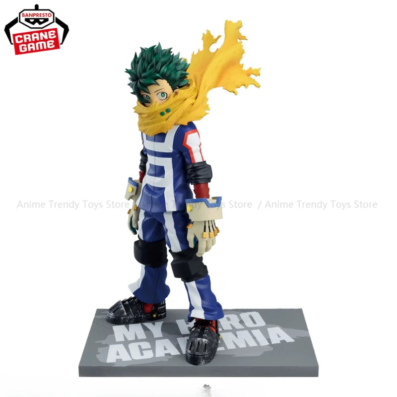 In Stock Original BANDAI BANPRESTO Izuku Midoriya Deku Anime 7th SEASON Action Figure PVC Model Collection Doll Gift WY