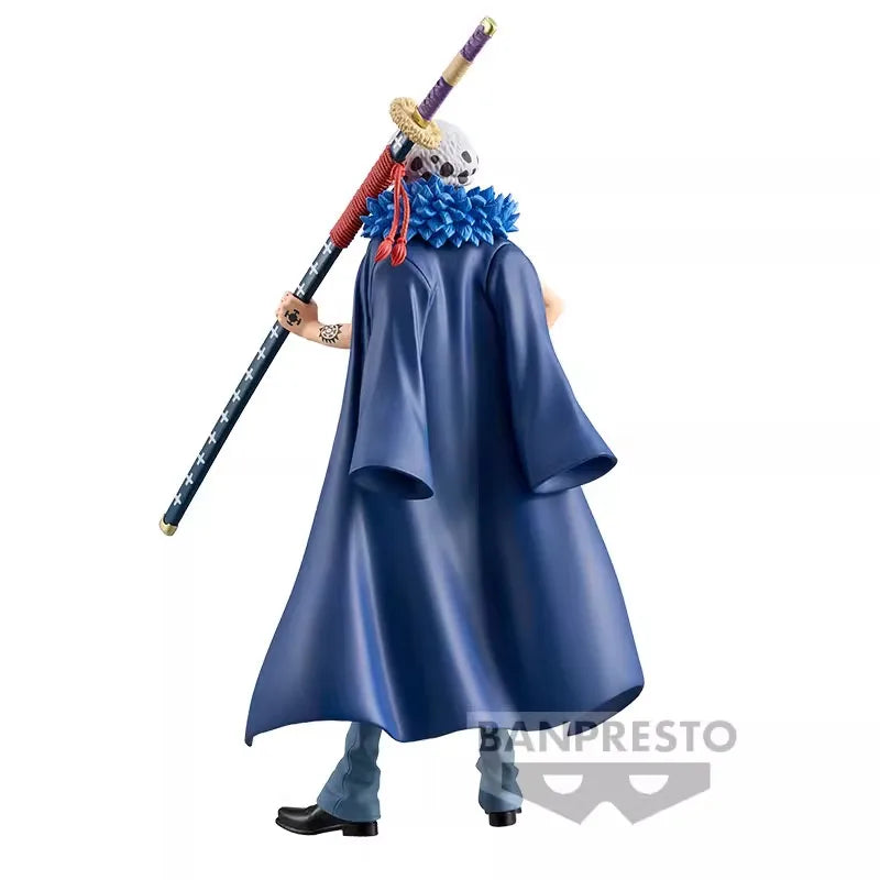 Bandai Original Banpresto Anime One Piece  DXF EXTRA Trafalgar Law CHANGE PVC Action Figure Collectible Model Toys