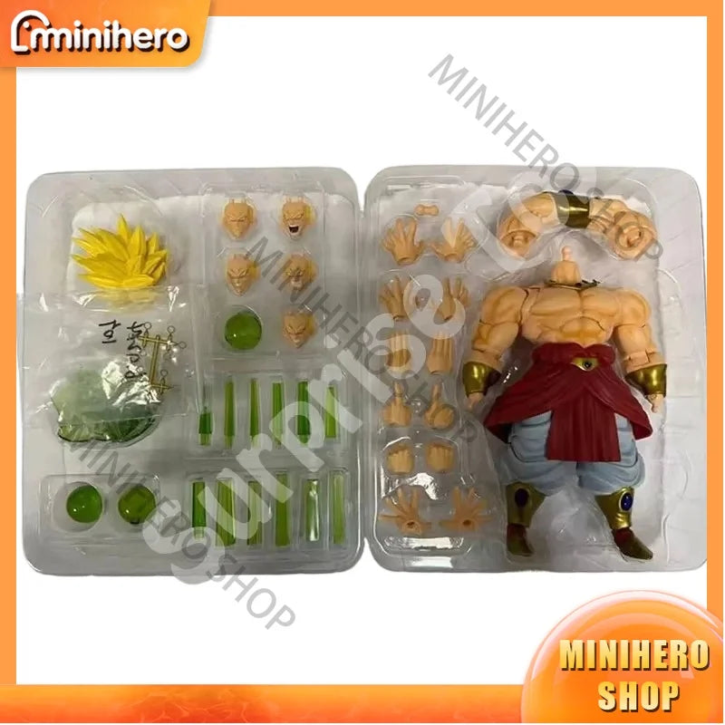 In stock ZT Studio ZT02 03 Broly Action Figure Dragon Ball Super Saiyan Broly  Articulated Collectible Model Super Action Figure