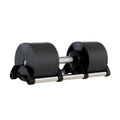 A pair of 40kg adjustable dumbbells with automatic replacement for home fitness cast iron plated dumbbells