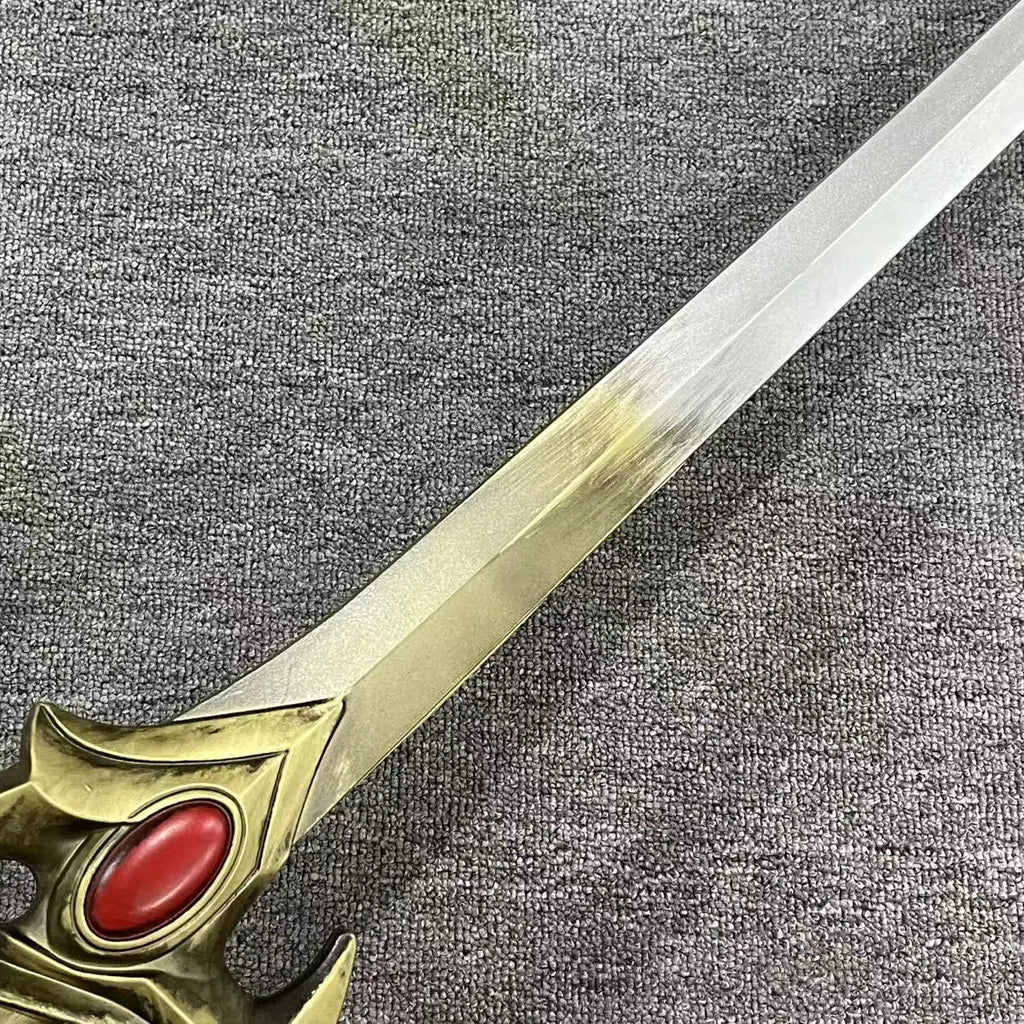 PU Großes Xiaoyu Cheng Katana Schwert Anime Solo Leveling Arise Cosplay Prop Ninja Messer Echte Größe Japanisches Katana Samurai Säbel