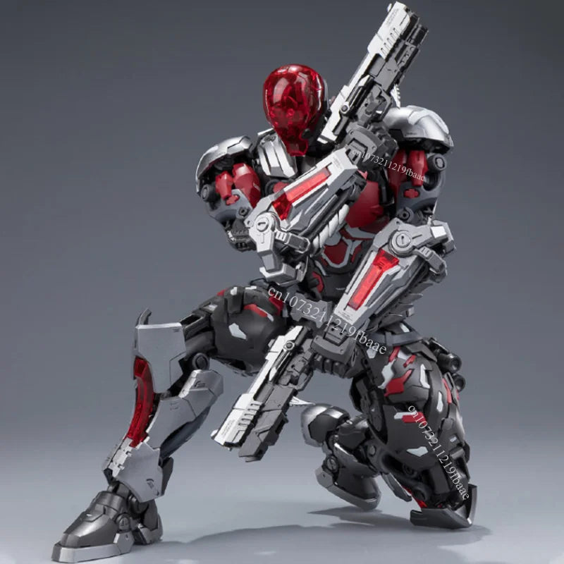 In Stock HEMOXIAN Model BATMAN Action Figure ARKHAM KNIGHT 1/10 Assembly Model Kit DC Toys Red Hood Plastic Mecha Gifts