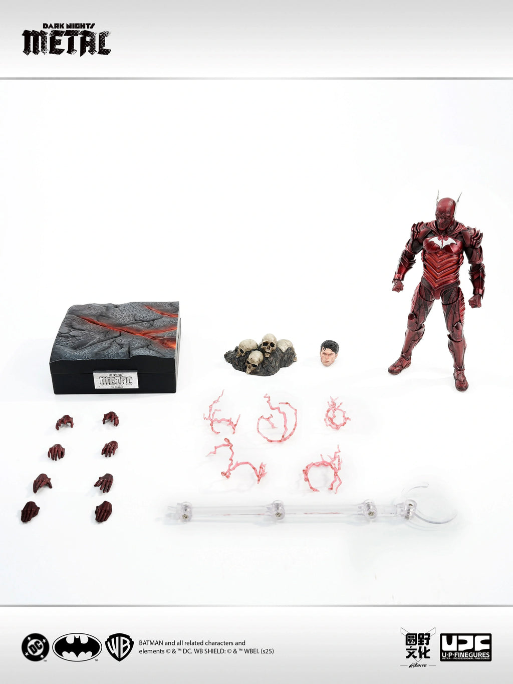 Coming Soon Brand New Original Lpzz Toys DC Comics Red Death Action Anime Figure PVC Statue Model Gift Toy Collection