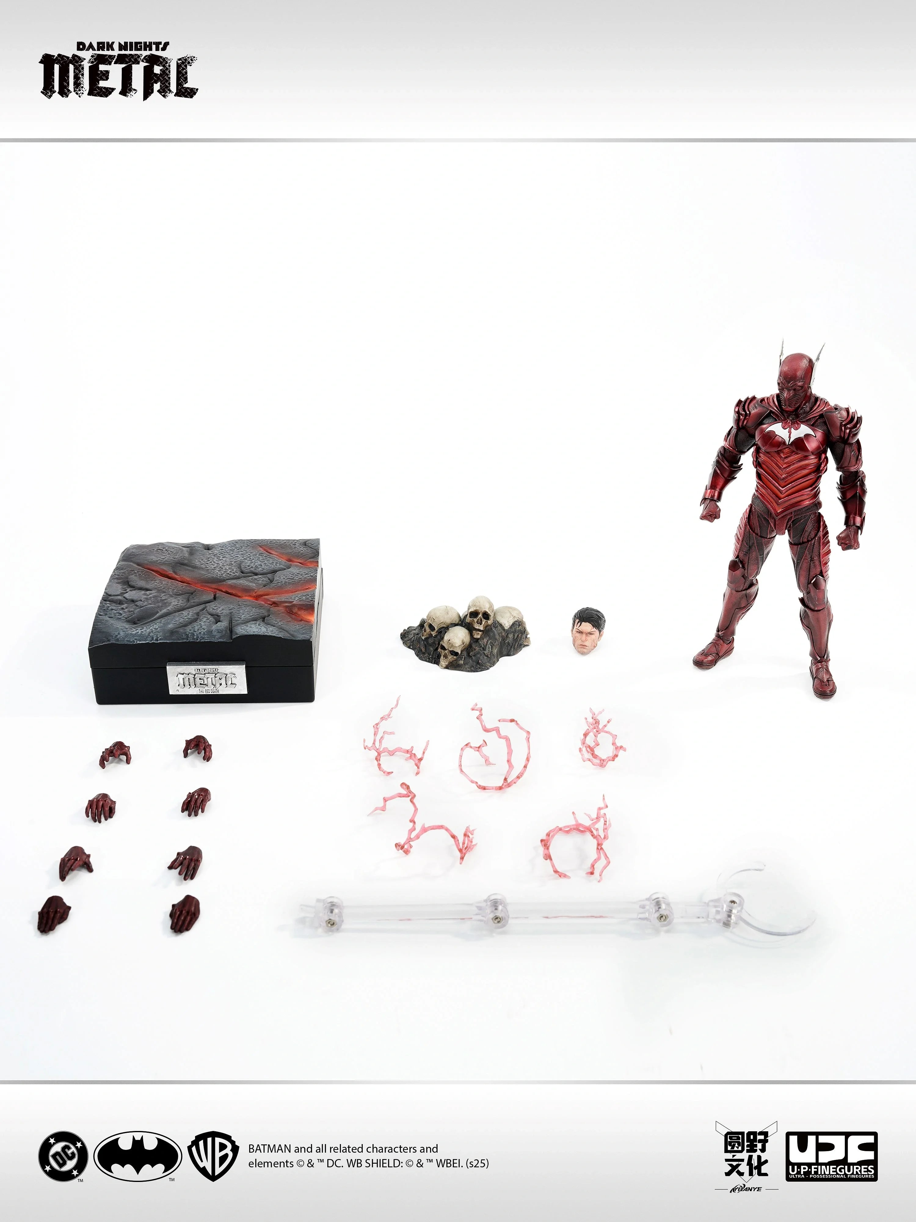 Coming Soon Brand New Original Lpzz Toys DC Comics Red Death Action Anime Figure PVC Statue Model Gift Toy Collection