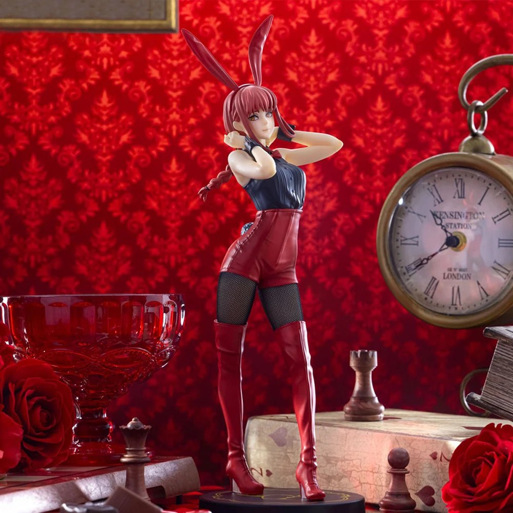 Anime Power Figure Makima action Figure Bunny Girl figure Power figure statue Desk collection Ornament Adult Doll Boy anime Gift