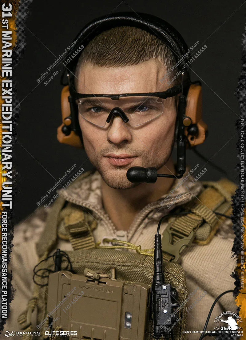 DAMTOYS DAM 78088 1/6 Scale Collectible 31st Marine Expeditionary UnitForce Reconnaissance Platoon Male Solider Action Figure