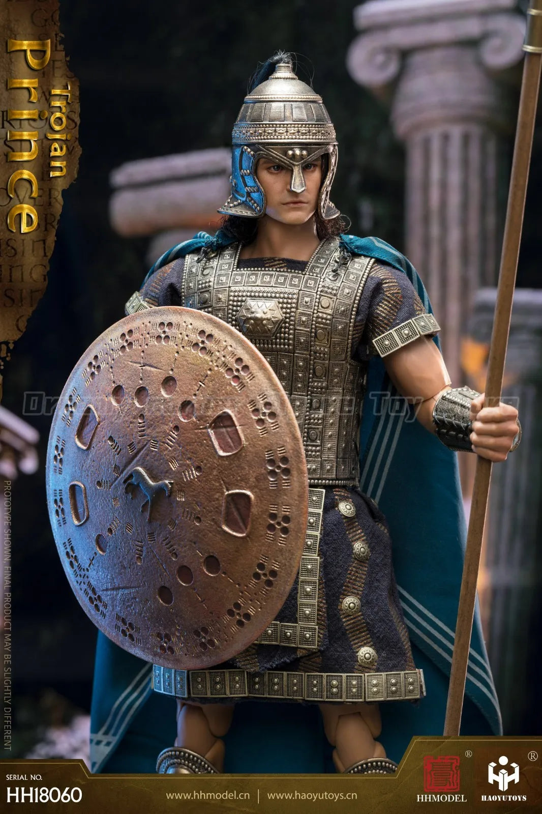 【In Stock】Original HHMODEL HAOYUTOYS HH18060 Imperial Legion Prince of Troy 1/6 Action Figure Collection Ornament Toy