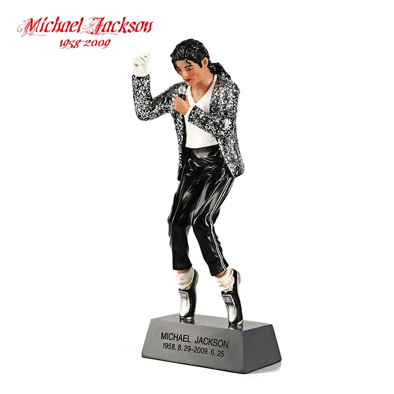 Dancer Michael Jackson Action Figure Simulation Portrait 20cm President Churchill Figurine Ornaments Room Decoration Model Toys