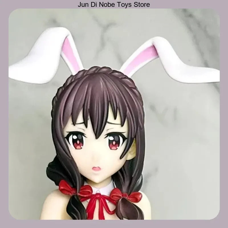 Aqua/Megumin/Darkness Konosuba 1/4 Scale Anime Bunny Girl Figure PVC Statue Model, Collection Desktop Decoration Gift