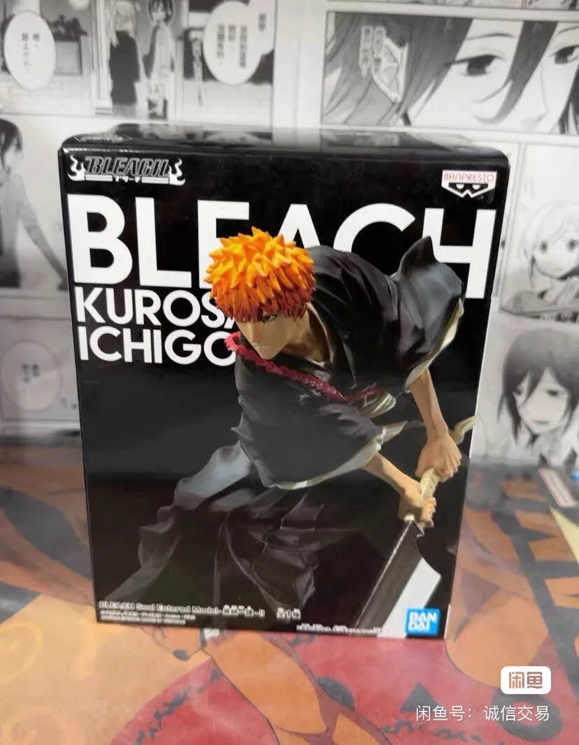 Genuine Original Bandai Banpresto Bleach Saki Ichigo Kuchiki Rukia Hitsugaya Toushirou Kuchiki Byakuya Model Brand New Unopened