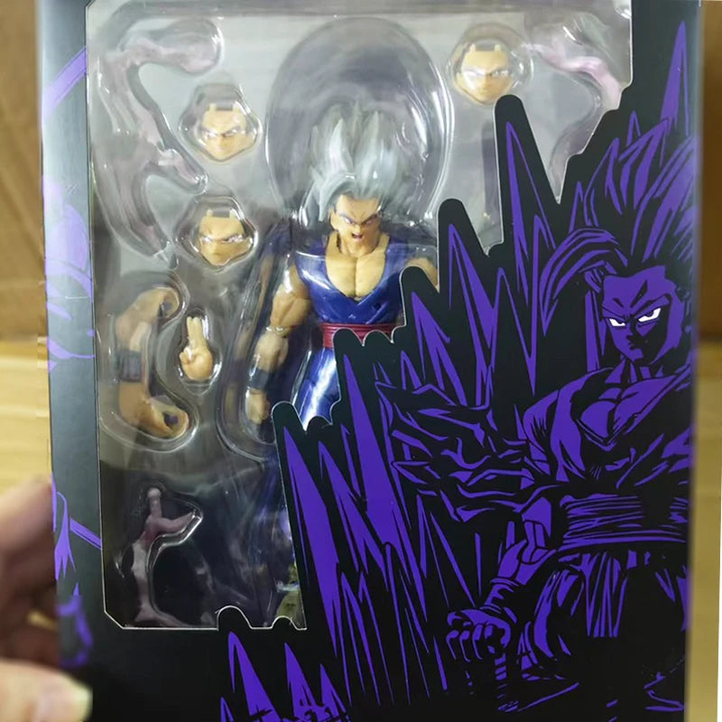 Dragon Ball Exclusive Edition Son Gohan Beast Action Figure PVC Movable Collection Anime Shf Super Saiyan Gohan Figurine Toys