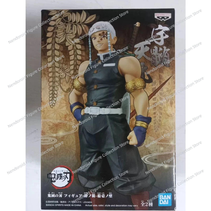 Auf Lager Bandai BANPRESTO Dämon Slayer Uzui Tengen Kizuna No Sou Anime Actionfigur Spielzeug Geschenk Modell Sammlung Hobby