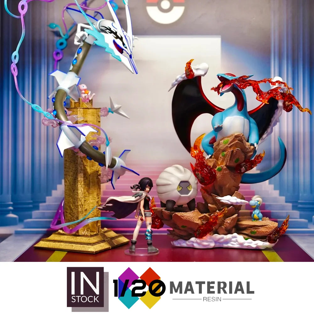 [In Stock]1/20 Resin Scale World [DOPAMINE] –  Zinnia & Whismur