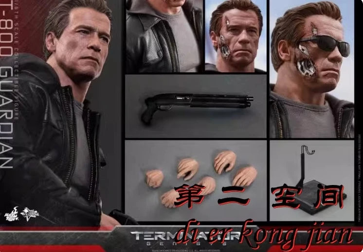 Ht 1/6 Mms307 Terminator Genisys Model T-800 Arnold Alois Schwarzenegger Senior Edition Action Figure Model Figure Gift