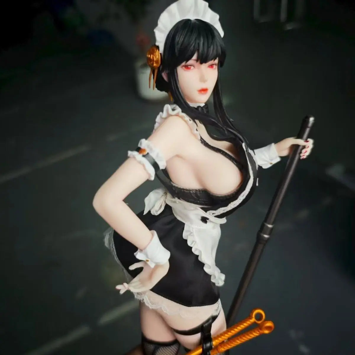 in stock Spy×Family Figure Yor Forger Figures Bathroom Sexy Yor Anime Figurine Pvc Collection Model Desk Decoration Doll Statue