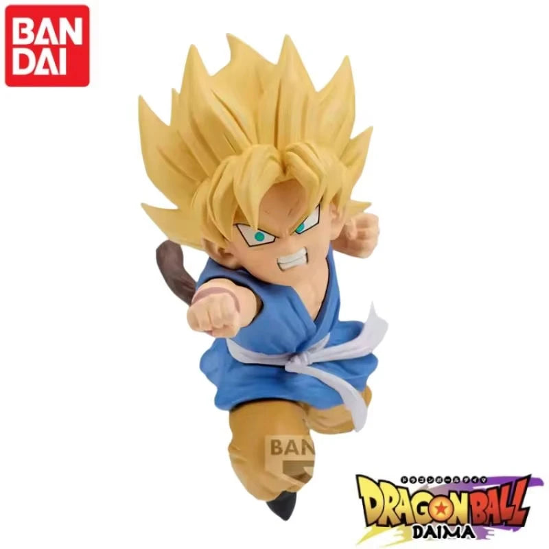 In Stock Original Bandai Banpresto Dragon Ball Son Goku Gogeta Model Toys Action Figure Garage Statue Collectible Ornaments