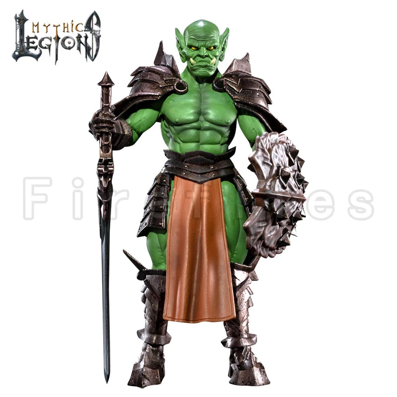 1/12 6inches Four Horsemen Studio Mythic Legions Action Figure Deluxe Male Orc Builder Ver 2.0 Model
