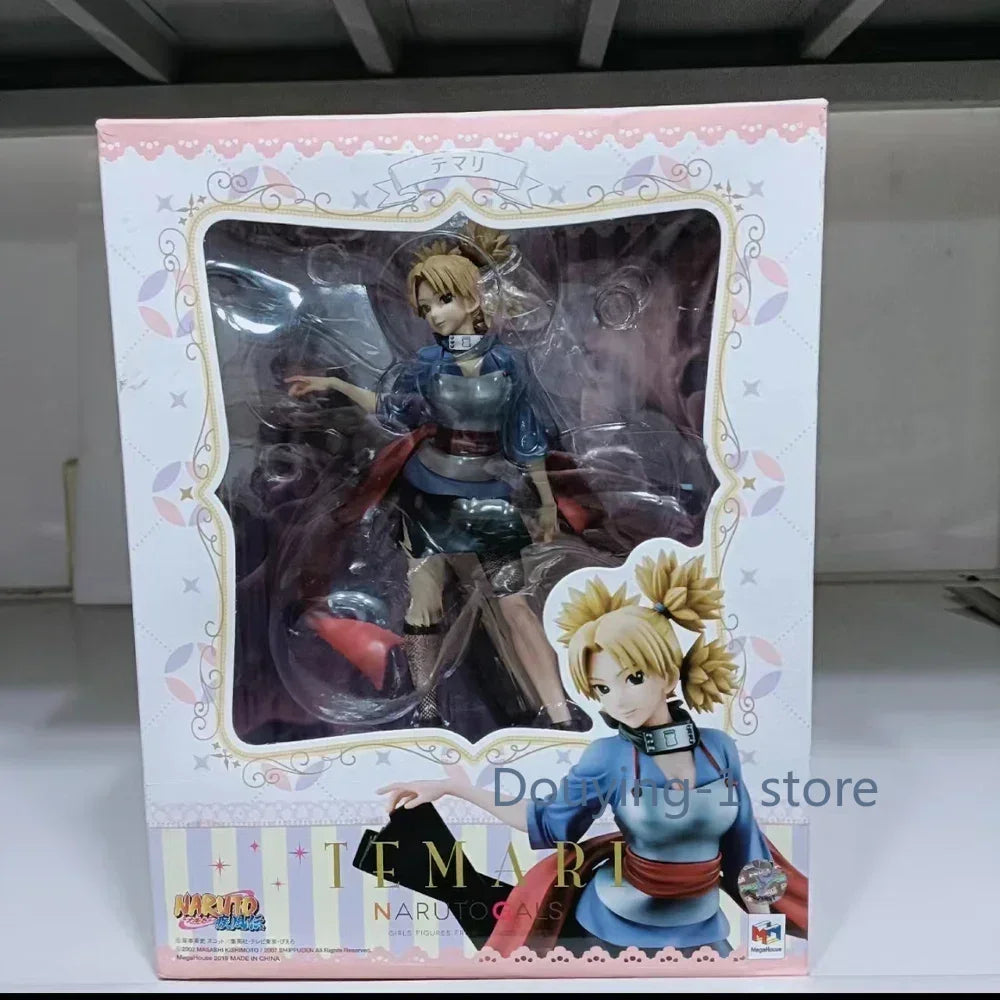 Naruto Nara Temari Original Boxed Megahouse G E M Collection Model Toy