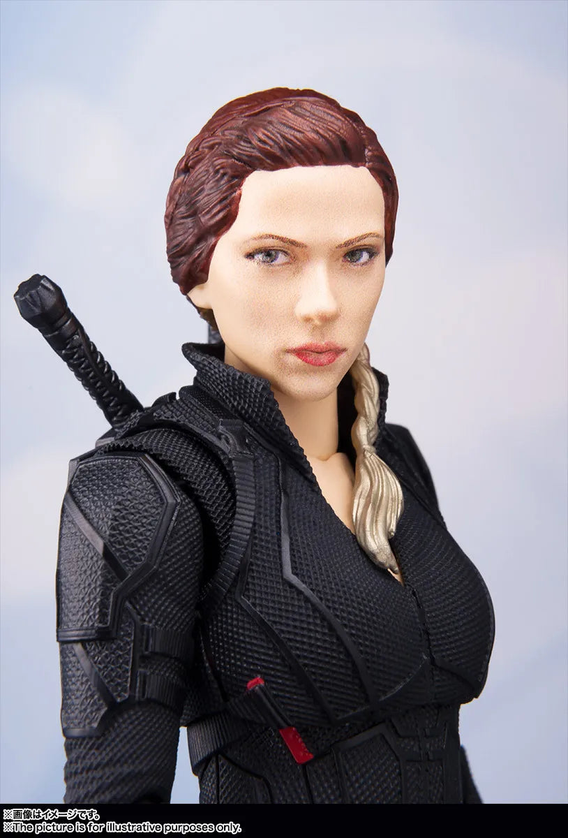SHF Marvel Black Widow End Game Avengers Natasha Romanoff BJD Action Figures Toys