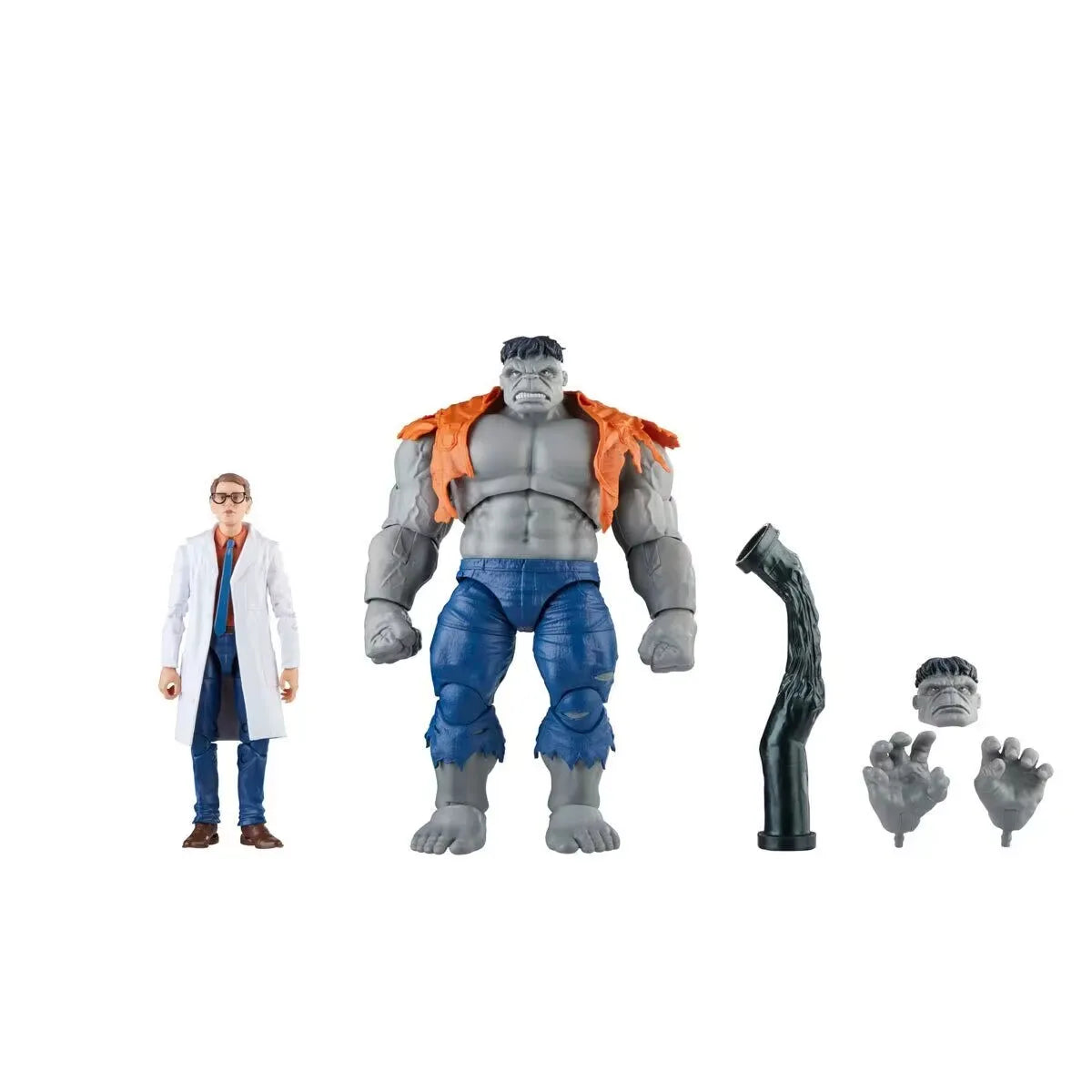 Marvel Legends Dr. Bruce Banner & Gray Hulk Avengers 60th Anniversary Beyond Earth's Mightiest 2-pack 6" Action Figure