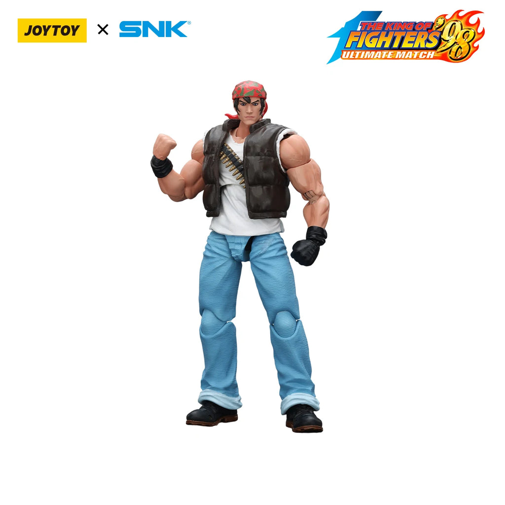 [Предварителна поръчка]JOYTOY SNK 1/18 Екшън фигурки KOF'98UM Ikari Warriors Team 3 бр. Аниме Военен модел