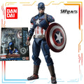 Authentic Bandai Original SHF Movable Series Avengers Alliance 2 Anime Action Figure Model Toys Model Boys' Toys Gifts for Boys