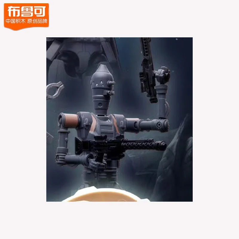 2025 New Blokees Star Wars The Mandalorian Ahsoka Din Djarin Vol.1 Poseablemodel Kits Action Figure Halloween Christmas Gift