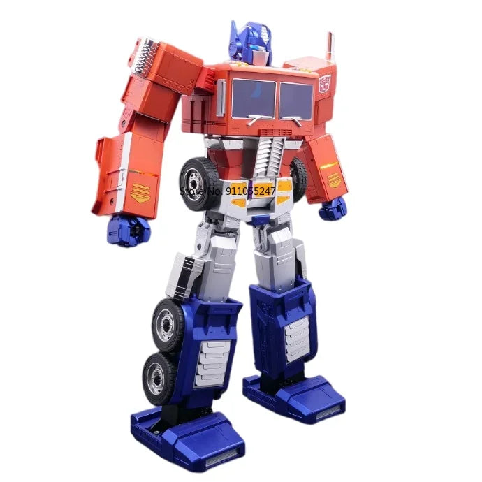 Transformers Robosen Optimus Prime Action Figures Smart Robot Intelligent Automatic Voice Control Collection Hobby Toy