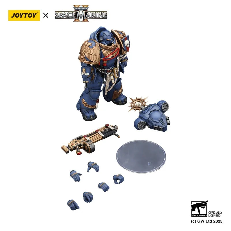 JOYTOY Warhammer 40K Ultramarines Heavy Relic Primus Armor 1/18 Action Figures Heavy Artificer Armor Game Model Collectible Toys