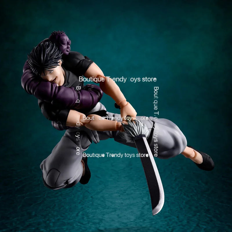 In Stock BANDAI Original S.H.Figuarts JUJUTSU Toji Fushiguro Satoru Gojo SHF Action Figure Model Gift for Kid Foam Box Packaging