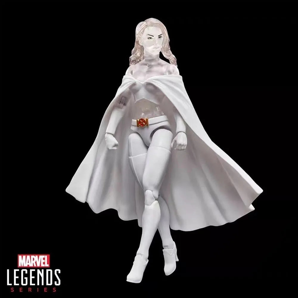 Hasbro Marvel Legends Series Emma Frost (DIAMOND FORM) 15cm Action Figure Collection Original Toys Model Gifts