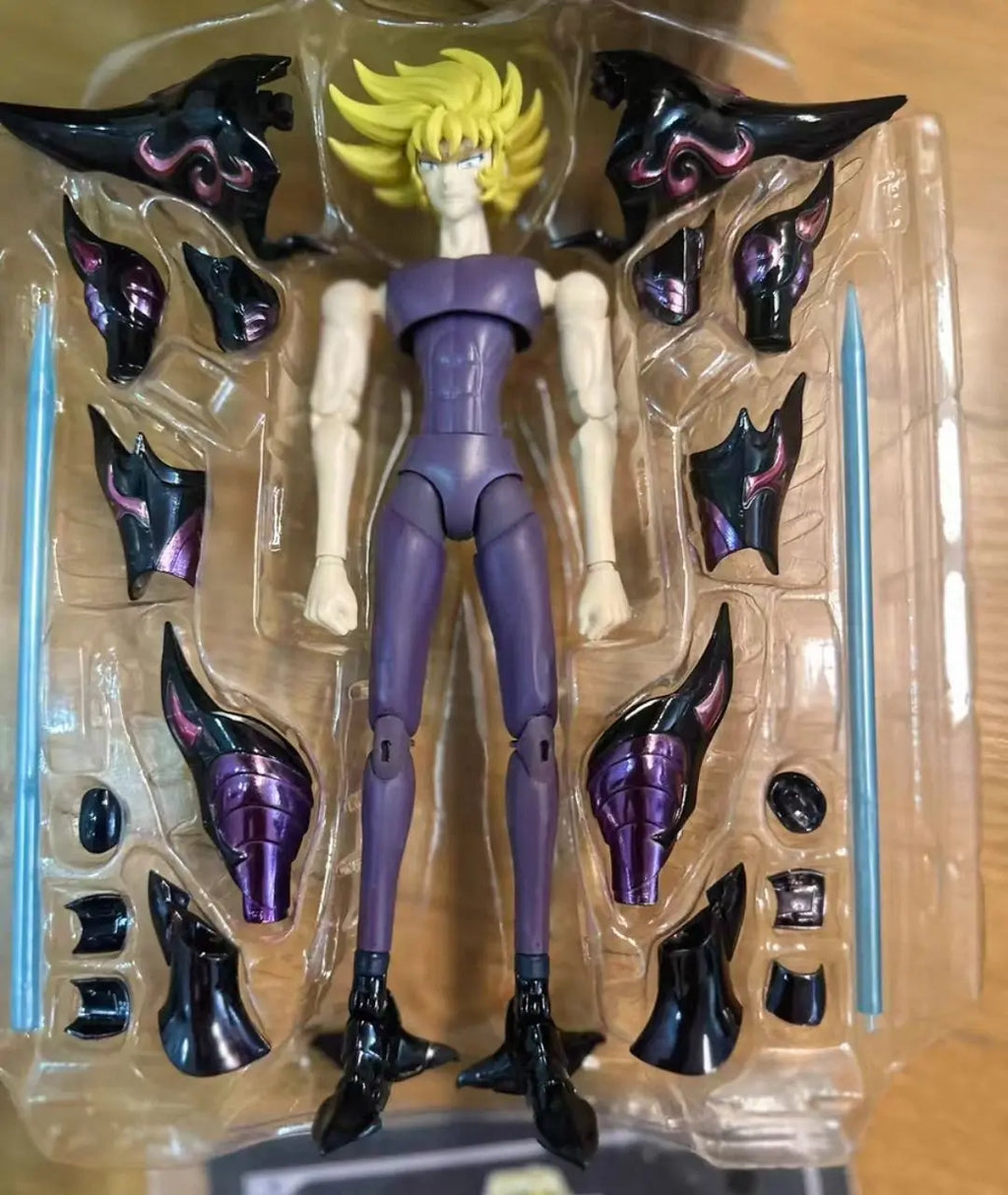 Bandai Saint Seiya Cloth Myth EX Edition Hades Specter Basilisk Double-Footed Dragon Radamanthys Action Figure Collectible Gift