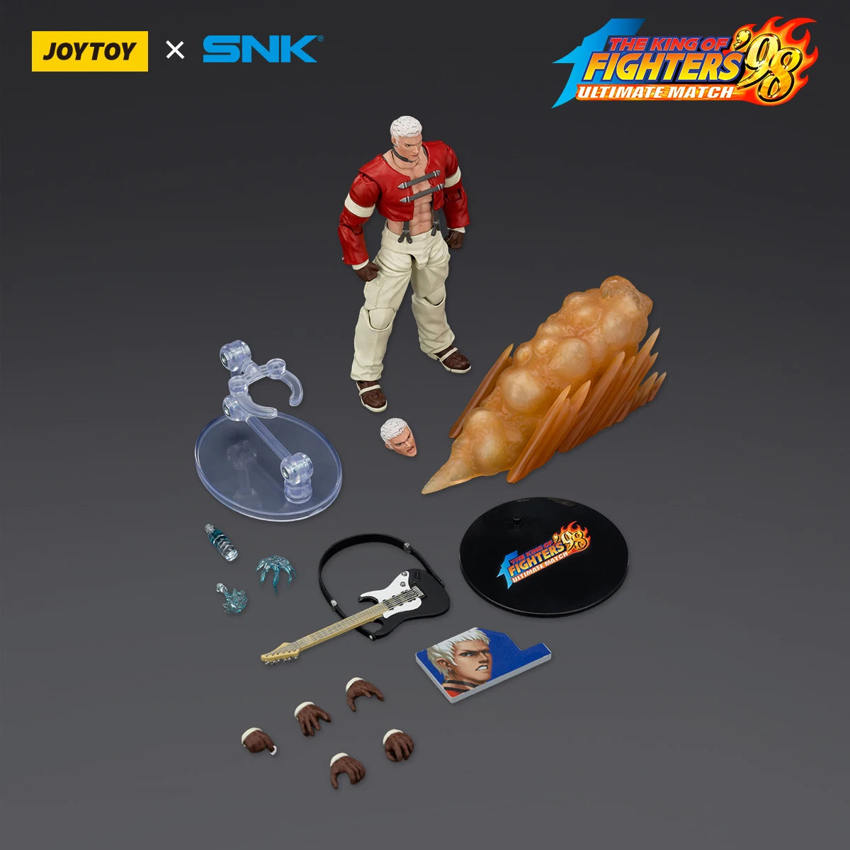 JOYTOY SNK KOF'98UM Action Figure 1/18 Orochi Team Yashiro Nanakase/Shermie/Chris Articulated Joints Figurine Model Surprise Toy