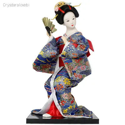 30cm Statuette Ethnic Japanese Geisha Dolls Kimono Dolls Belle Girl Lady Collection Home Decoration Miniature Figurines