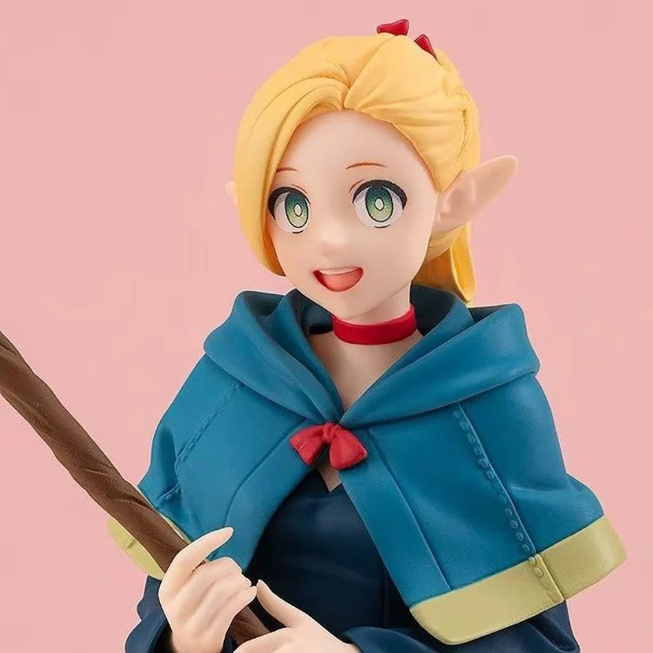 Anime Dungeon Meshi Marcille Donato Figure Standing Delicious in Dungeon Model Action Figure Girls Doll PVC Toys Christmas Gifts