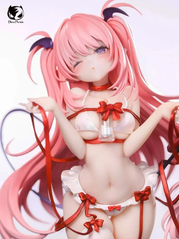 Bear Panda Succubus Lulumu Tamano Kedama Chasing Eyes &Temperature-Sensitive Paint PVC 25cm Action Figure Model Toys