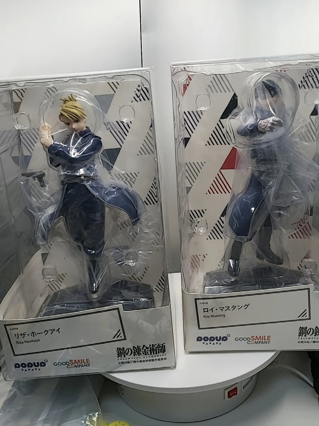 Original GSC POP UP PARADE Fullmetal Alchemist FA Roy Mustang Riza Hawkeye Anime Figur Actionfigur Sammlermodell Geschenk