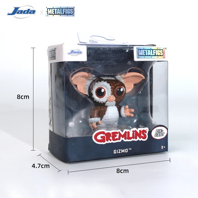 New In Stock Original Gremlins GIZMO STRIPE MOHAWK 2.5-inch Metal Ornament Figures Decoration Toys Gifts Collection