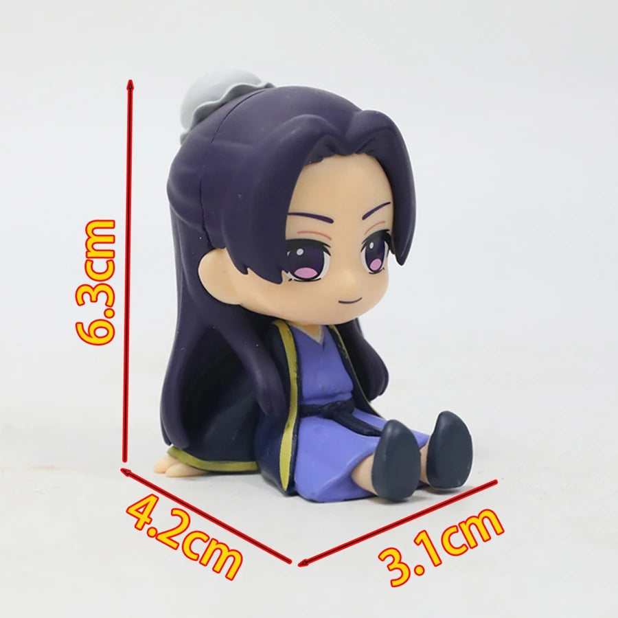 1/5PCS 9cm Kusuriya no Hitorigoto Anime Figure Q Version Maomao Action Figure Kawaii Jinshi Figurine PVC Collection Model Toys