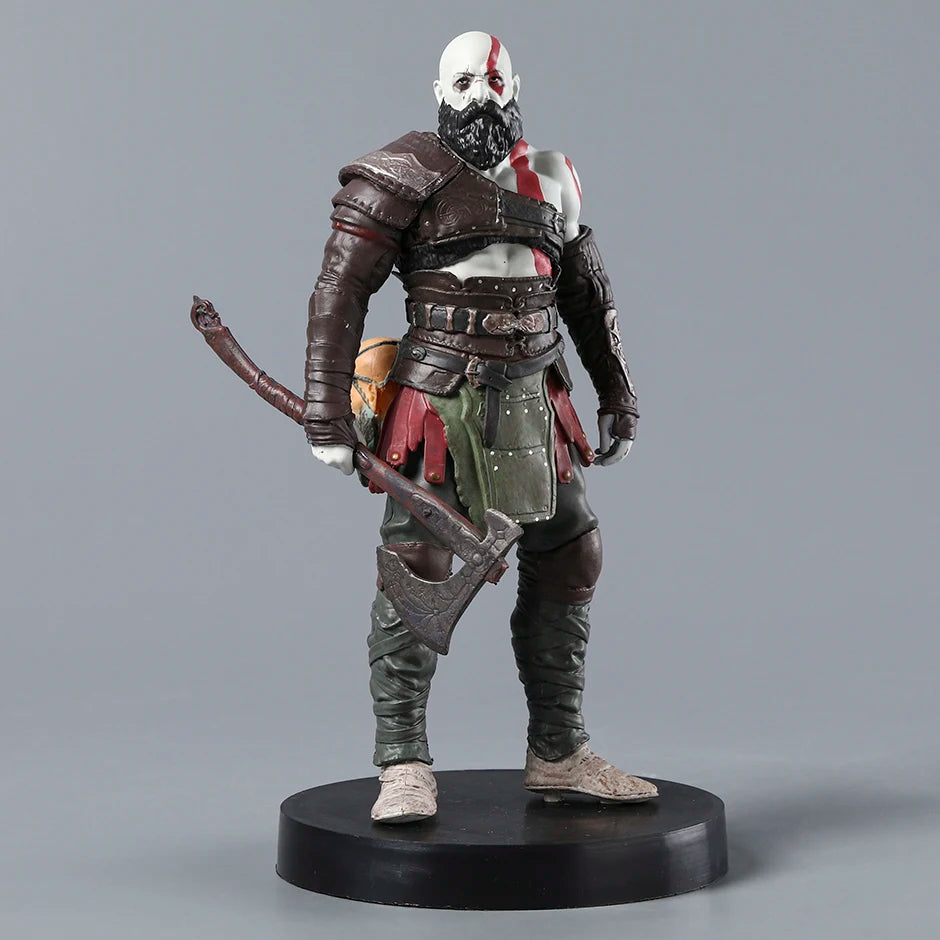 God Of War Ragnarok Kratos PVC Figure Model Toy Game Statue Collect Decor