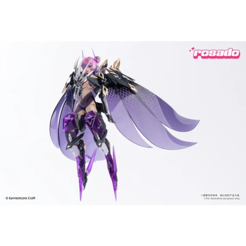 He Cheng Zhi Zao Original MODEL KIT Rosado Project Star Flower·Black Iris Anime Figure Assembly Model Toys Model Gifts for Boys