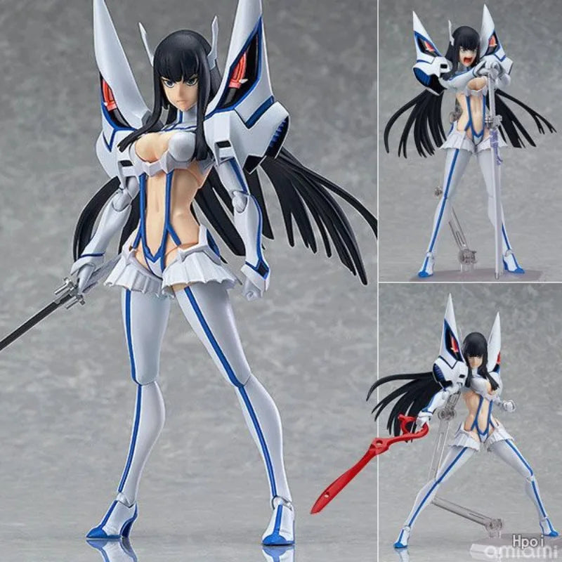 Max Factory Genuine Figma Series KILL La KILL Anime Model Toys Matoi Ryuuko and Kiryuuin Satsuki Finished Product Movable Model