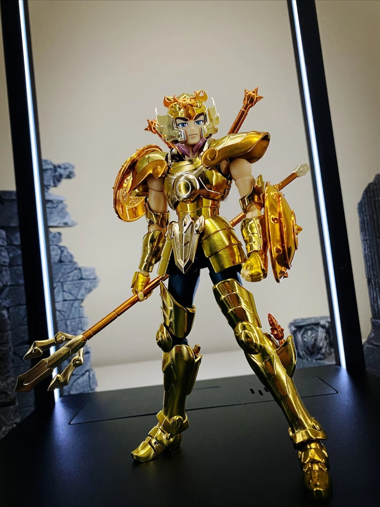 24-hour Shipping CS Model Saint Seiya Myth Cloth EX Libra Dohko Zodiac Warrior Action Figure in Stock
