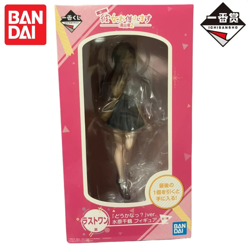 В наличност Bandai Original Ichiban Kuji Vol 2 Rent A Girlfriend Mizuhara Chizuru екшън фигурка модел кукла чисто нова в кутия.