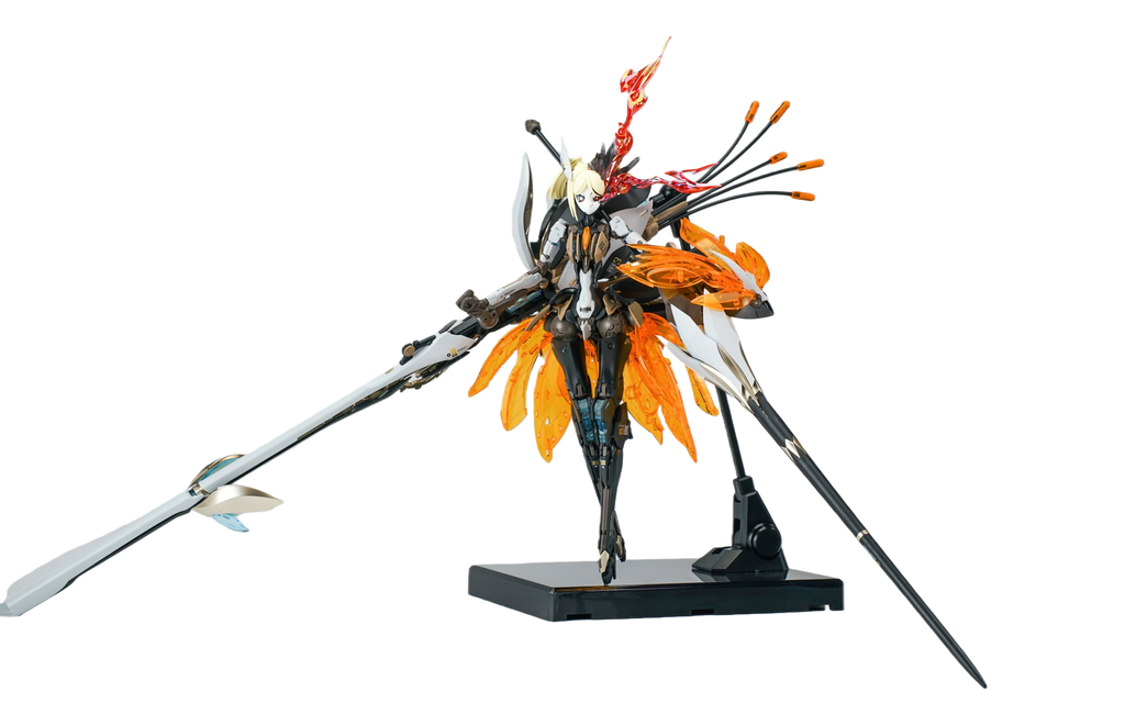 Hemoxian Model Rosado Starflower Lily 1/10 RS-03 Long Distance Sniper Type Inorganic Starflower Mechanical Girl Model Kit Toy